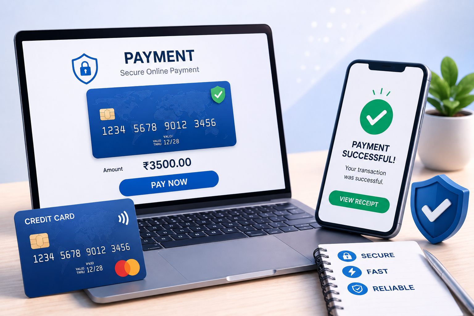 Online payment for publication